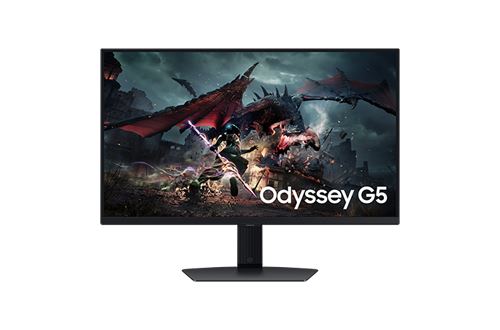 Ecran PC Gaming Samsung Odyssey G5 27 QHD Noir