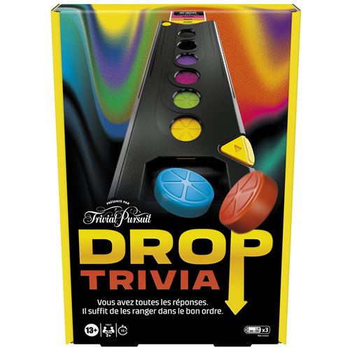 Jeu De Société Drop Trivia Hasbro La Boite - vue 2