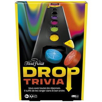 Jeu de culture générale Hasbro Gaming Trivial Pursuit Drop Trivia - 1
