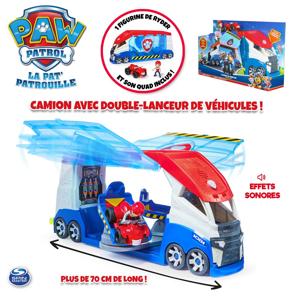 Pups Camiones Paw Patrol Mega Camion Chase Patrulla Canina Patrol