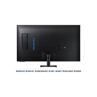 Samsung Smart Monitor M7 - M70D 32 Inch - 4K UHD - Zwart - Slimme Tv-functies Zonder Pc