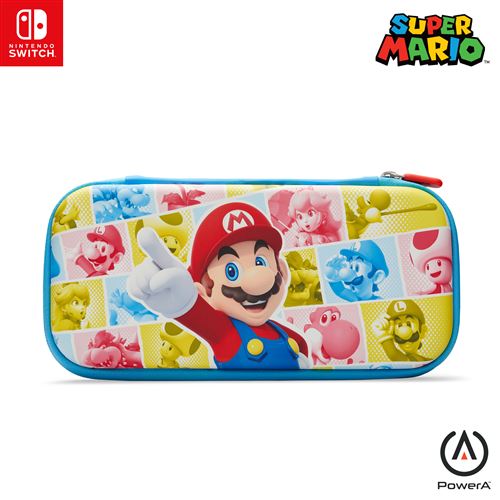 Etui de protection gaming PowerA Slim Case Photo Booth Mario pour Nintendo Switch