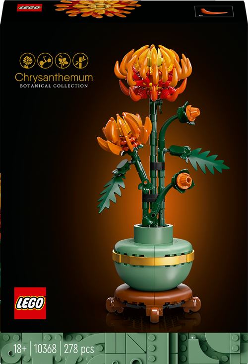 LEGO® Icons Botanicals 10368 Le chrysanthème