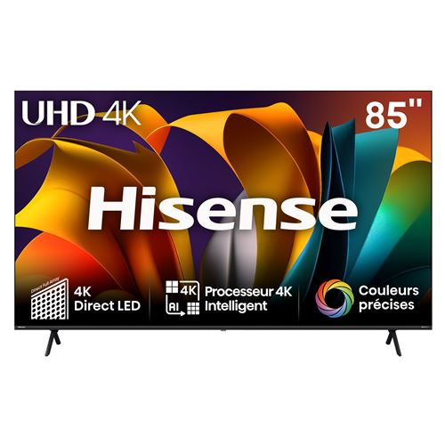 TV LED Hisense 85A6N 215 cm 4K UHD 2024 Gris foncé