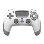 Manette sans fil Oniverse Revolt pour PS4 PC et Mobile Bluetooth Blanc Lune