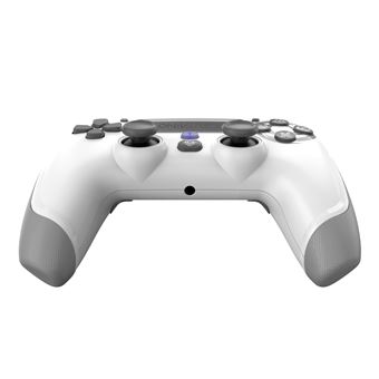 Manette sans fil Oniverse Revolt pour PS4 PC et Mobile Bluetooth Blanc Lune