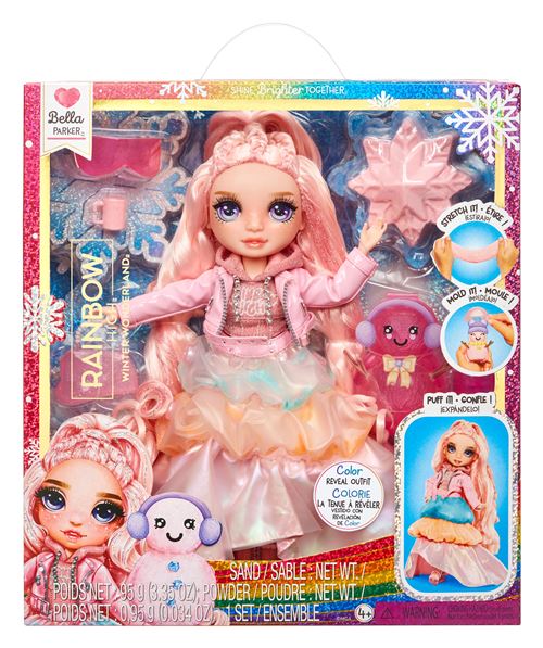 Rainbow High Rose Poupée Winter Wonderland - Image 3