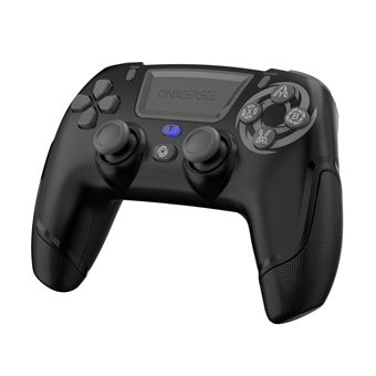 Manette sans fil Oniverse Revolt pour PS4 PC et Mobile Bluetooth Guêpe Noir