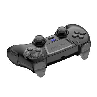 Manette sans fil Oniverse Revolt pour PS4 PC et Mobile Bluetooth Guêpe Noir