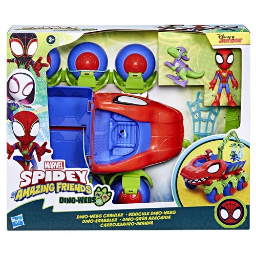 Figurines Spidey and His Amazing Friends Véhicule Dino-Webs Figurines Spidey and His Amazing Friends Véhicule Dino-Webs