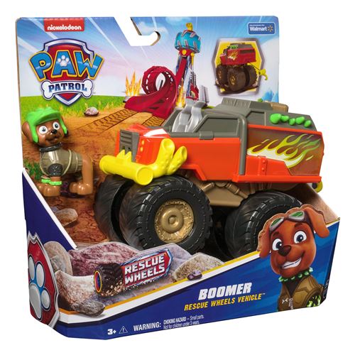 Véhicule et Figurine Paw Patrol Pat’Patrouille Rescue Wheels Boomer