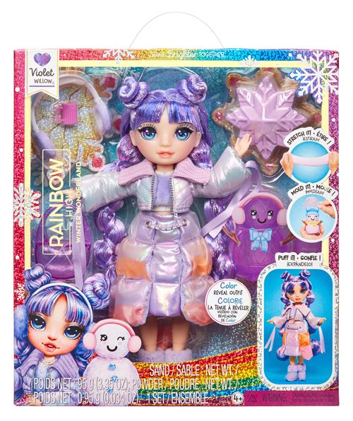 Poupée Rainbow High Winter Wonderland Violet
