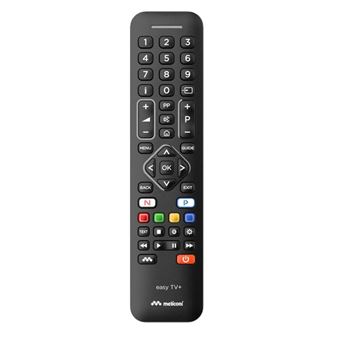 Télécommande universelle Meliconi Easy TV+ pour TV Noir - 1
