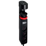 Multiprise de bureau 3 en 1 Onlan Smart Socket Noir