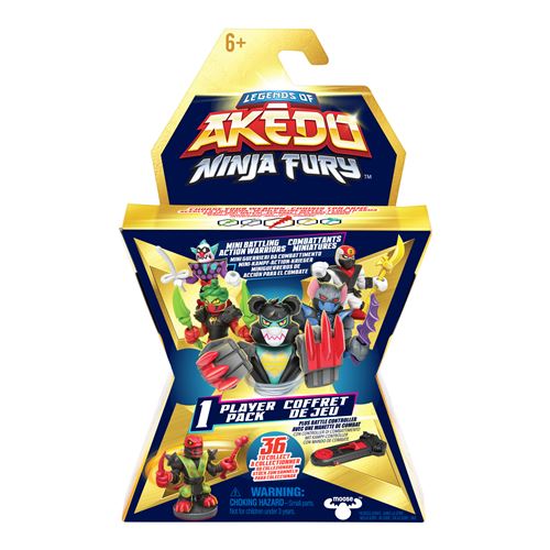Figurine Akedo Ninja Fury Modèle aléatoire