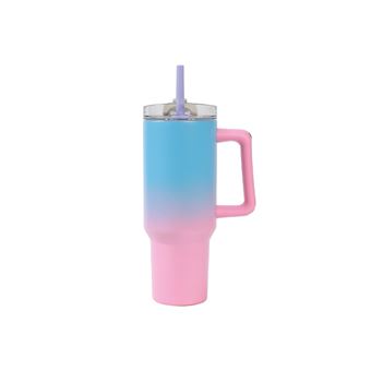 Mug Itotal Travel 1200 ml Bleu et rose dégradé