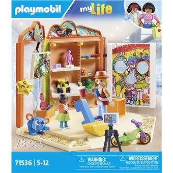 Playmobil My Life 71536 Magasin de jouets Playmobil Achat prix fnac