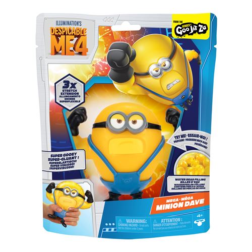 Figurine Goo Jit Zu Dave Moi Moche et Méchant 4 13 cm