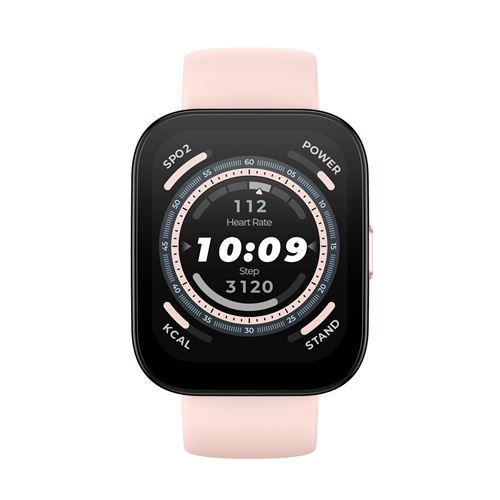 Montre connectée Amazfit Bip 5 Rose pastel
