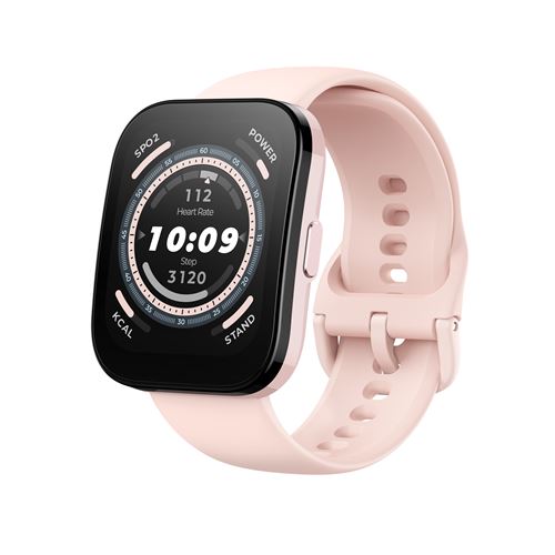 Smart Watch Amazfit BIP 5 Pastel Pink Montre connectee Achat prix fnac