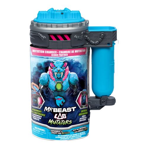 Figurine Mutators Panthère iconique chambre de mutation MR Beast LAB Réalise une expérience pour créér ta créature - vue 1