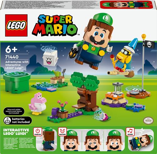 Lego Super Mario Les Aventures De Lego Luigi Interactif 71440 Lego La Boîte - vue 6