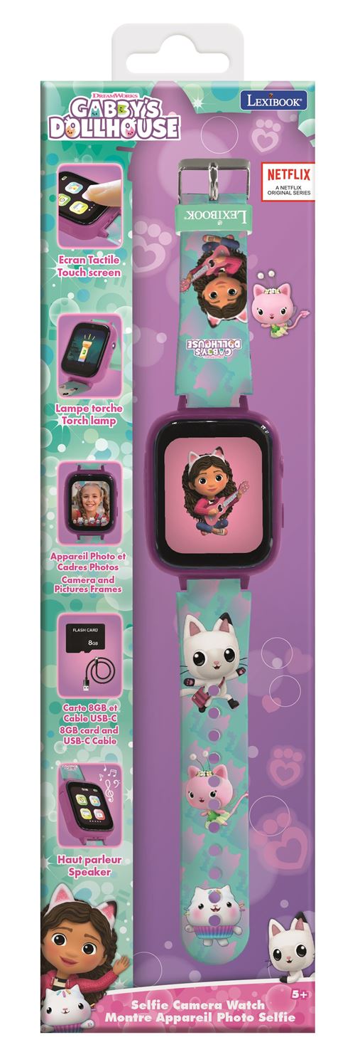 Montre Intelligente Lexibook DMW070PA – Pat' Patrouille avec Caméra et Carte SD - vue 3