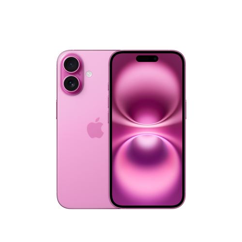Apple iPhone 16 6,1"" 5G 512 Go Double SIM Rose État correct - Apple reconditionné disponible sur Fnac