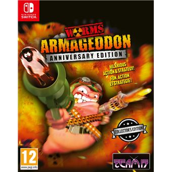 Worms Armageddon Anniversary Collector's Edition Nintendo Switch