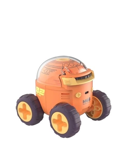 Lampe vidéoprojecteur BigBen Space Rover Story History Orange