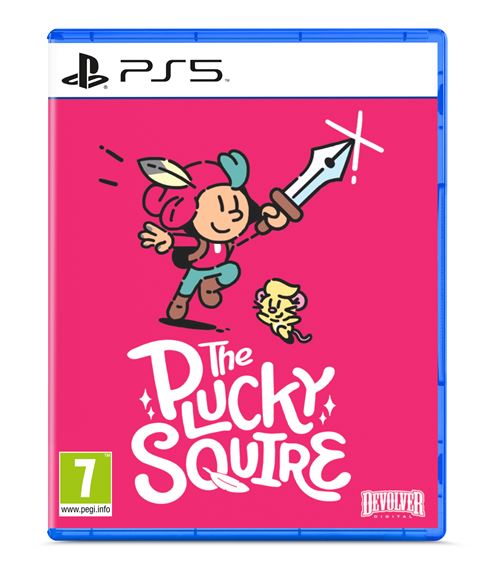 Pochette avant du jeu The Plucky Squire PS5