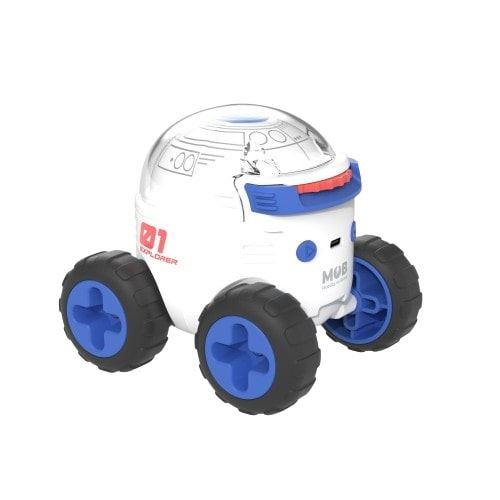 Projecteur D’Histoires D’Explorateur Bigben Mob Space Blanc Bleu Et Noir