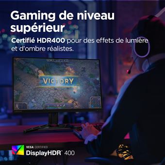 Ecran PC Gaming Lenovo Legion R27qe 27" 180 Hz QHD