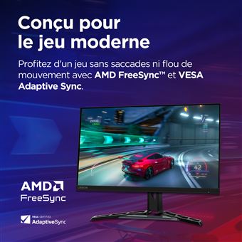 Ecran PC Gaming Lenovo Legion R27qe 27" 180 Hz QHD