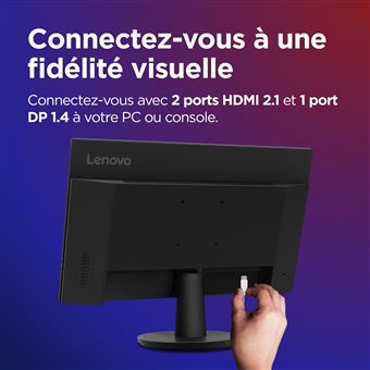Ecran PC Gaming Lenovo Legion R27qe 27" 180 Hz QHD