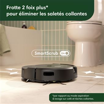 iRobot Robot aspirateur et laveur 2-en-1 Roomba Combo10 Max