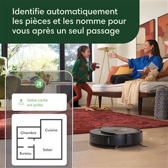 iRobot Robot aspirateur et laveur 2-en-1 Roomba Combo10 Max