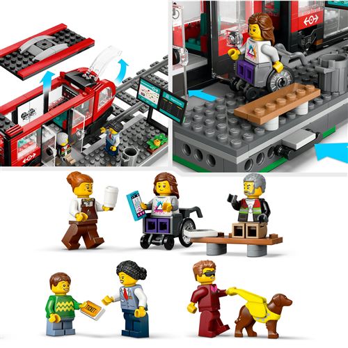 LEGO ® City 60423 Strassenbahn mit Haltestelle - Lego - Einkauf