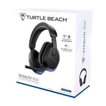 Casque gaming sans fil Turtle Beach Stealth 600 Gen 3 pour PS PC Nintendo Switch Steam Deck et mobile Noir