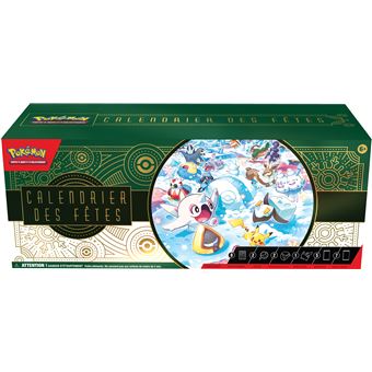 Carte à collectionner Pokémon Calendrier de l'avent 2024 - 1