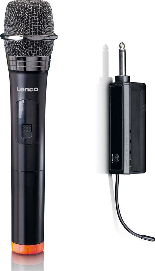 Lenco MCW-011 - Mikrofonsystem - Schwarz (MCW-011BK)