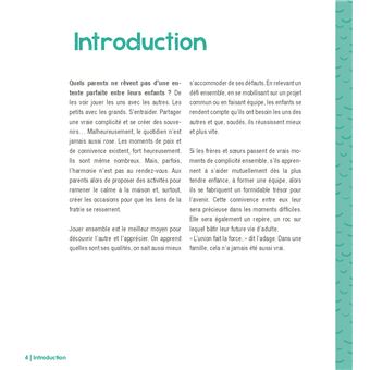 100 activités frères et s urs