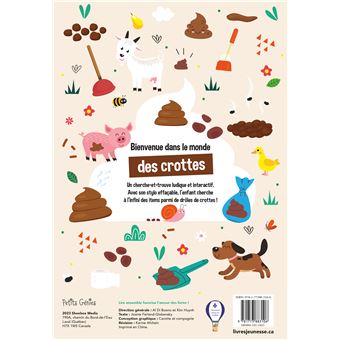 Cherche et trouve les crottes