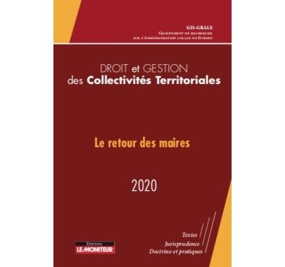 Droit et gestion des Collectivités Territoriales - 2020