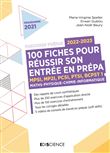 100 fiches pour réussir son entrée en prépa 2022-2023 - Maths-Physique-Chimie-Informatique