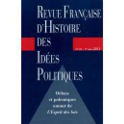 Revue française d'histoire des idées politiques