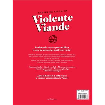 Cahier de vacances - Violente Viande