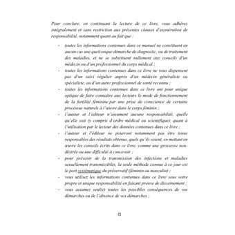 Prends conscience de ta fertilité