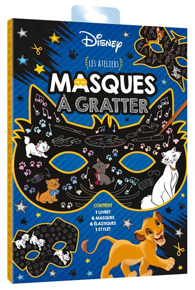 LA REINE DES NEIGES 2 - Les Ateliers Disney - Masques à gratter - Disney  (Jeunesse) au meilleur prix