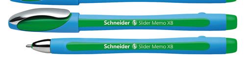 Stylo à bille Schneider Slider Memo XB Vert